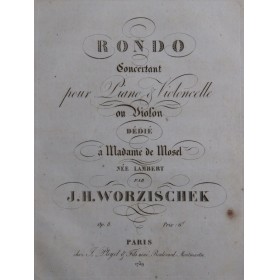 WORZISCHEK Jan Vaclav Rondo...