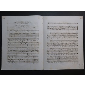 DUCHAMBGE Pauline Je n'irai plus au pays Chant Piano ca1830