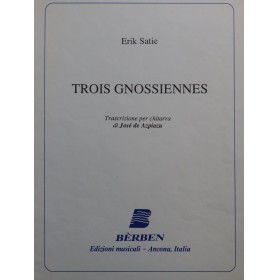SATIE Erik Trois...