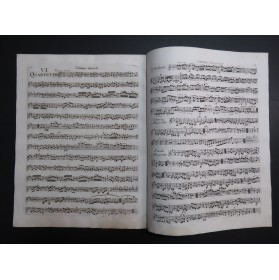 HAYDN Joseph Six Quatuors op 33 2e Violon ca1795