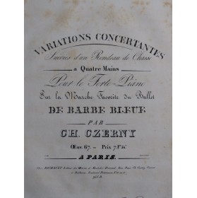CZERNY Charles Variations...