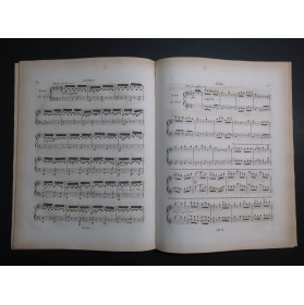 CZERNY Charles Variations Concertantes op 67 Piano 4 mains ca1825