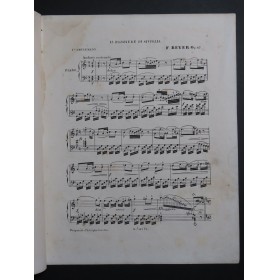 BEYER Ferdinand Il Barbiere di Siviglia 1er Amusement op 87 Piano ca1850