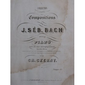 BACH J. S. Concert en Ré...