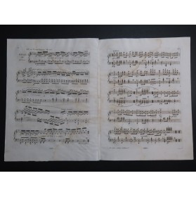 HERZ Henri Variations Brillantes sur la Violette op 48 Piano ca1840