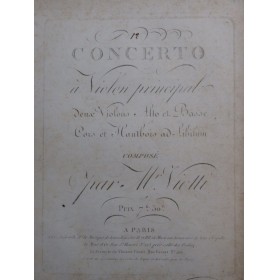 VIOTTI J. B. Concerto No 12...