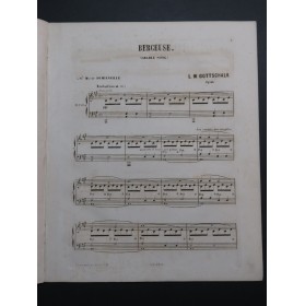 GOTTSCHALK L. M. Berceuse op 46 Piano ca1863