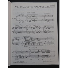 MESSIAEN Olivier Catalogue d'Oiseaux 5e Livre Piano 1996