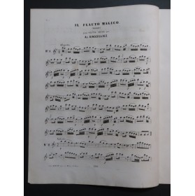 MOZART W. A. Il Flauto Magico Flûte seule ca1865