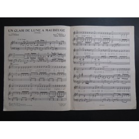 Un Clair de Lune à Maubeuge Tango Bourvil Chant Piano 1962