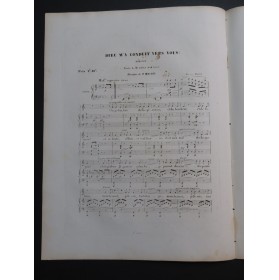 MASINI F. Dieu m'a conduit vers vous Chant Piano 1842