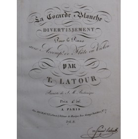 LATOUR Théodore La Cocarde...