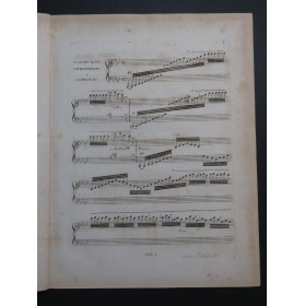 CZERNY Charles Variations Valse Viennoise op 12 Piano ca1825
