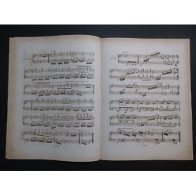 CZERNY Charles Variations Valse Viennoise op 12 Piano ca1825