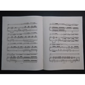 SCHUBERT Franz Les Plaintes de la Jeune Fille Piano Flûte ca1867