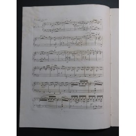 HUMMEL J. N. Amusement op 108 Piano ca1830