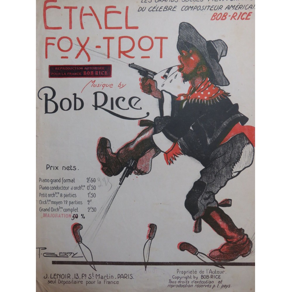 RICE Bob Ethel Piano 1919