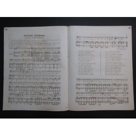 PLANTADE Charles Réponse d'Isidore Chant Piano ca1830
