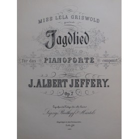 JEFFERY J. Albert Jagdlied...