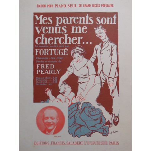 PEARLY Fred Mes parents sont venus me chercher Piano 1922