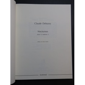 DEBUSSY Claude Nocturnes Orchestre 1999