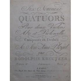 KREUTZER Rodolphe Six...
