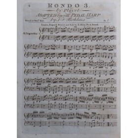 PLEYEL Ignace Rondo No 3...