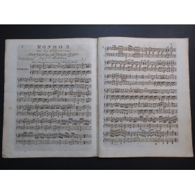 PLEYEL Ignace Rondo No 3 Harpe ca1800