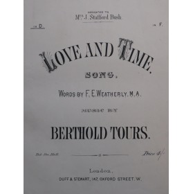 TOURS Berthold Love And...