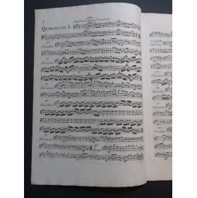 CAMBINI Giuseppe Six Quatuors 4e Livre ca1780