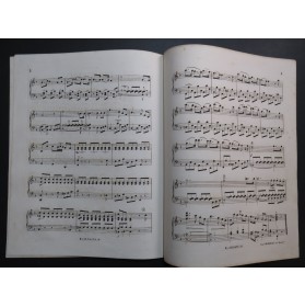 SCHUBERT Franz Impatience Harmonium Orgue ca1863