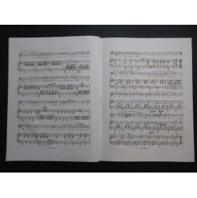 CONCONE Joseph Derniers Vœux de Rachel Chant Piano ca1850