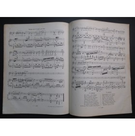 LEHMANN E. La Voiture des Petites Sœurs Chant Piano 1867