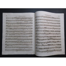 HAYDN Joseph Trois Quatuors op 54 2e Violon 1789