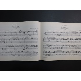MOZART W. A. Klaviermusik Serie IX Piano 4 mains 1955