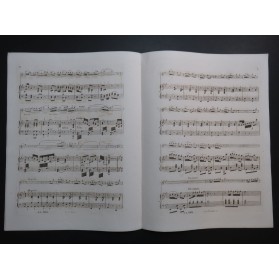 RÉMUSAT Jean Fantaisie sur la Favorite Piano Flûte ca1860
