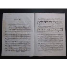 GRISAR Albert Là-bas ! Là-bas ! Dédicace Chant Piano ca1840
