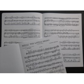 DEBUSSY Claude The Little Negro Le Petit Nègre Piano Flûte
