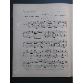 BURGMÜLLER Frédéric Églantine Polka Piano ca1850