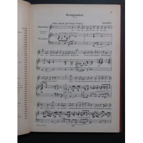 SCHUMANN Robert Lieder Band 1 à 3 Chant Piano