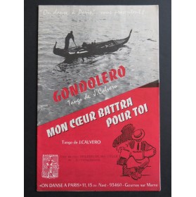 Gondolero Mon Coeur battra...