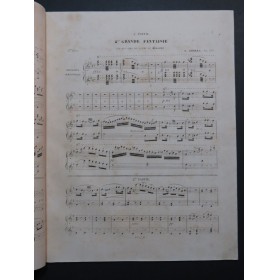 CZERNY Charles Fantaisie No 2 sur Norma Bellini op 689 Piano 6 mains ca1842