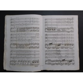 MOZART W. A. L'Enlèvement au Serail Opéra Chant Piano 1859