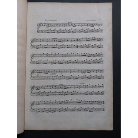 CUNNING W. Les Fleurs de la Quadrille Piano ca1830