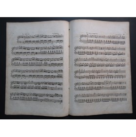 CUNNING W. Les Fleurs de la Quadrille Piano ca1830