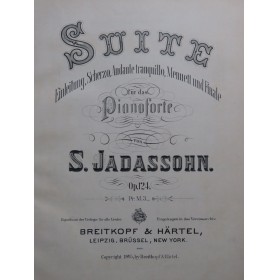JADASSOHN S. Suite op 124...