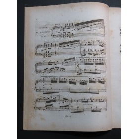CZERNY Charles Introduction et Variations op 16 Piano ca1825