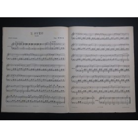 MORCH Aug. L'Aveu Piano