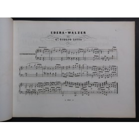 LITTA Giulio Edera-Walzer Piano ca1845