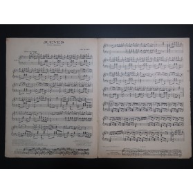 TORANZO Jueves Piano 1921